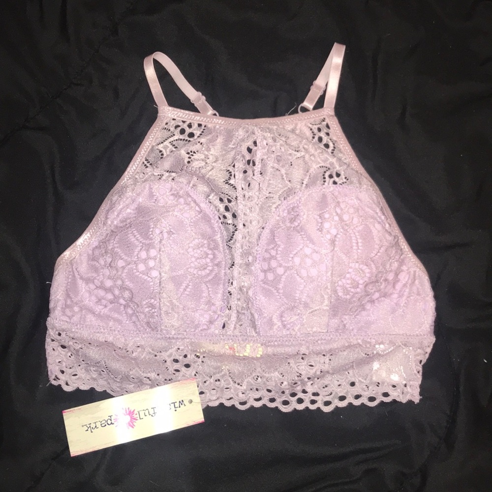 High-neck Bralette